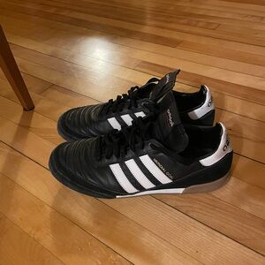 Adidas Men's Black and White Athletic Shoes